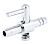 DECO NATURE VALVE M1 - Металлический кран для шланга 4 мм, 1 выход, 1 шт.
